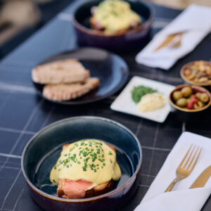 Flying Service Brunch Menü Lamée Rooftop